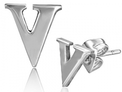 Stainless Steel Earrings ES-0838V