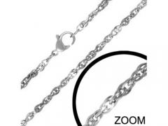 2mm Small Steel Necklace CH-050-2