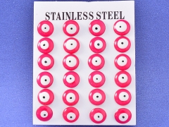 12 pairs Stainless Steel Earrings ES-1651