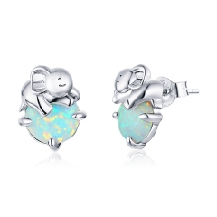 sterling silver fashion earrings jewelry SCE895
