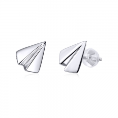 sterling silver women korean cute earrings BSE335