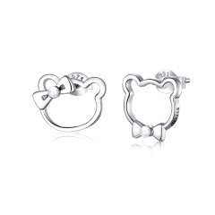 sterling silver fashion earrings jewelry SCE897
