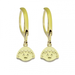 stainless steel fashion gold earrings hooks  PE114