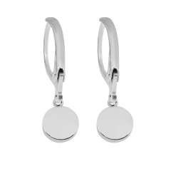 stainless steel hoop earrings women jewelry  PE025