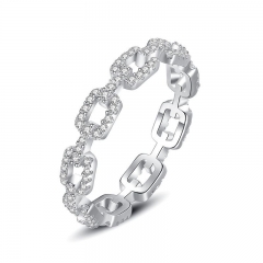 925 Sterling Silver Jewelry Diamond Rings for Women  JZ1354