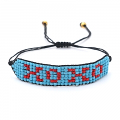 Women Handmade Miyuki Seed Beads Bracelets    MG-B180214