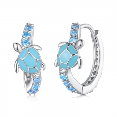 Fine Jewelry 925 Sterling Silver Wholesale Earrings For Women SCE1596