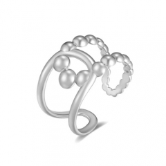 Stainless Steel Cheap Open Adjustable Ring  PRPR0057