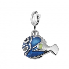 Stainless Steel Clasp Pendant Charm for Bracelet and Necklace   TK0204