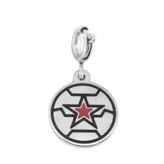 Stainless Steel Clasp Pendant Charm for Bracelet and Necklace   TK0194