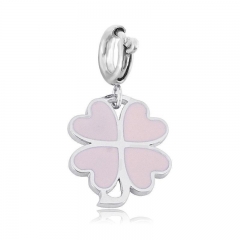 Stainless Steel Clasp Pendant Charm for Bracelet and Necklace   TK0265P