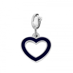 Stainless Steel Clasp Pendant Charm for Bracelet and Necklace   TK0176K