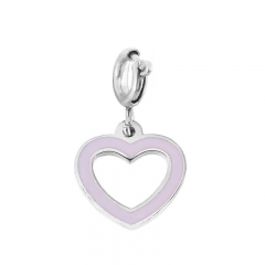 Stainless Steel Clasp Pendant Charm for Bracelet and Necklace   TK0176P