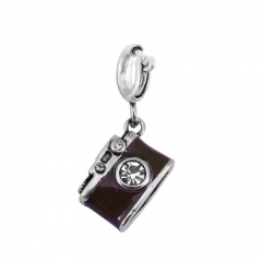 Stainless Steel Clasp Pendant Charm for Bracelet and Necklace   TK0205