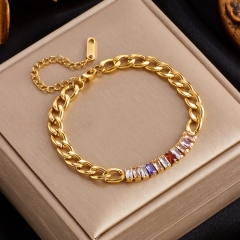 stainless steel chain bracelet for women  BS-2417
