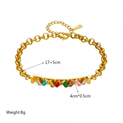 stainless steel chain bracelet for women  BS-2420