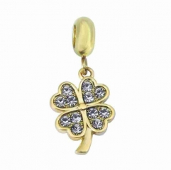 Stainless Steel 18K Gold plated pendant charm Jewelry Accessory  PD0867WG