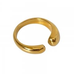 Stainless Steel Zircon Ring for Women RS-1540