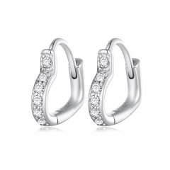 925 Sterling Silver Fashion Jewelry Ladies Earrings  SCE1626