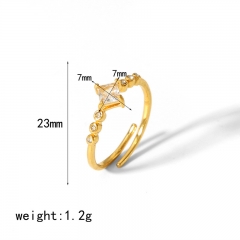 Fashion Stainless Steel Women Ring RS-1589