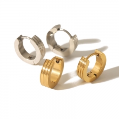 Women Jewelry Stainless Steel Gold drop Earrings ES-2832