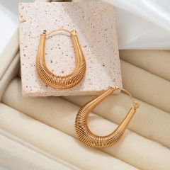 stainless steel minimalist gift jewelry earrings for womenES-3017G