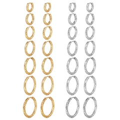stainless steel minimalist gift jewelry earrings for womenES-3026