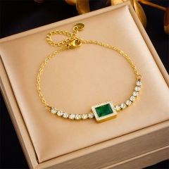 gold stainless steel bracelet women jewelry  BS-2586G