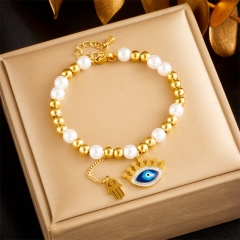 gold stainless steel bracelet women jewelry  BS-2588