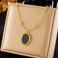 gold plated stainless steel necklace for women jewelry NS-1871