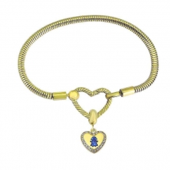 Stainless Steel Heart Bracelet Charms Wholesale  PDM260