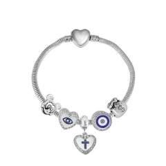 Stainless Steel Heart Women charms Bracelet  XK5030