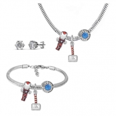 Stainless Steel Pandent Charms Jewelry Set   PDS282
