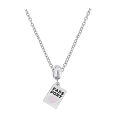 Stainless Steel Gold plated Charms Necklace  PDN237