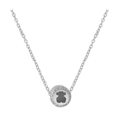 Stainless Steel Pan Pendant One Charm Necklace  PDN364