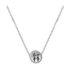 Stainless Steel Pan Pendant One Charm Necklace  PDN375