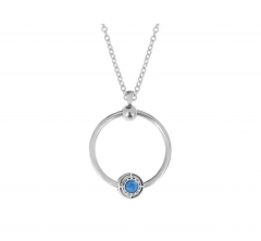 stainless steel charm necklace for girl PDN781