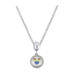 Stainless Steel Pan Pendant One Charm Necklace  PDN354