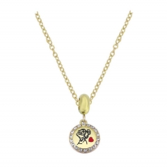Stainless Steel Pendant  Women Necklace  PDN493