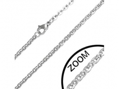 4mm Small Steel Necklace CH-022-4