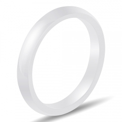 Stainless Steel and Ceramic Ring 3mm TRS-002B