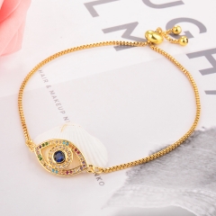 Stainless Steel Bracelet with Copper Charms TTTB-0308