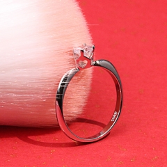 Fashion Copper Ring with CZ Stones 	JZ323 FARI-221