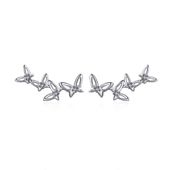 925 Sterling Silver Earrings BSE056