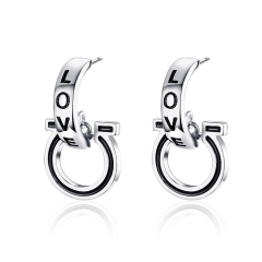 925 Sterling Silver Earrings SCE664