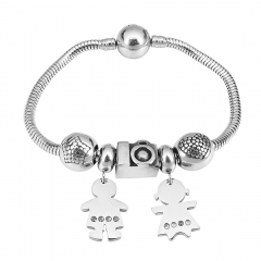 Stainless Steel Charms Bracelet Y215002