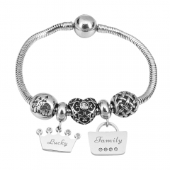 Stainless Steel Charms Bracelet Y215009