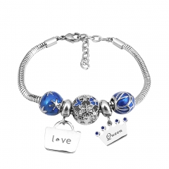Stainless Steel Charms Bracelet  L190163