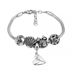 Stainless Steel Charms Bracelet  L185185