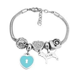 Stainless Steel Charms Bracelet  L190134